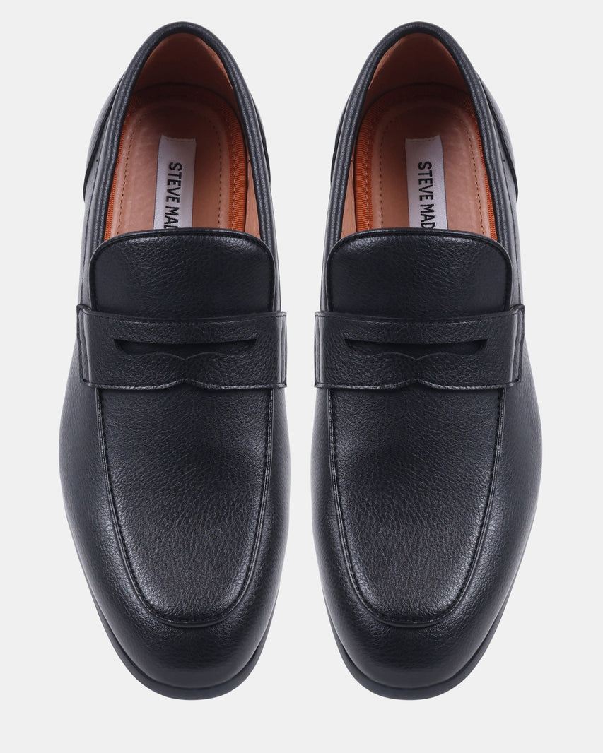 RASMUS BLACK LEATHER - Men's Shoes - Steve Madden Canada - view 4