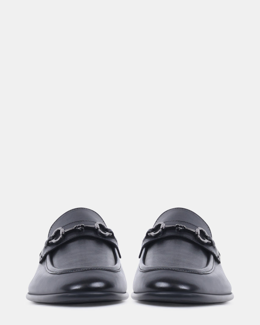 SWAZZEY BLACK LEATHER - Men's Shoes - Steve Madden Canada - view 3