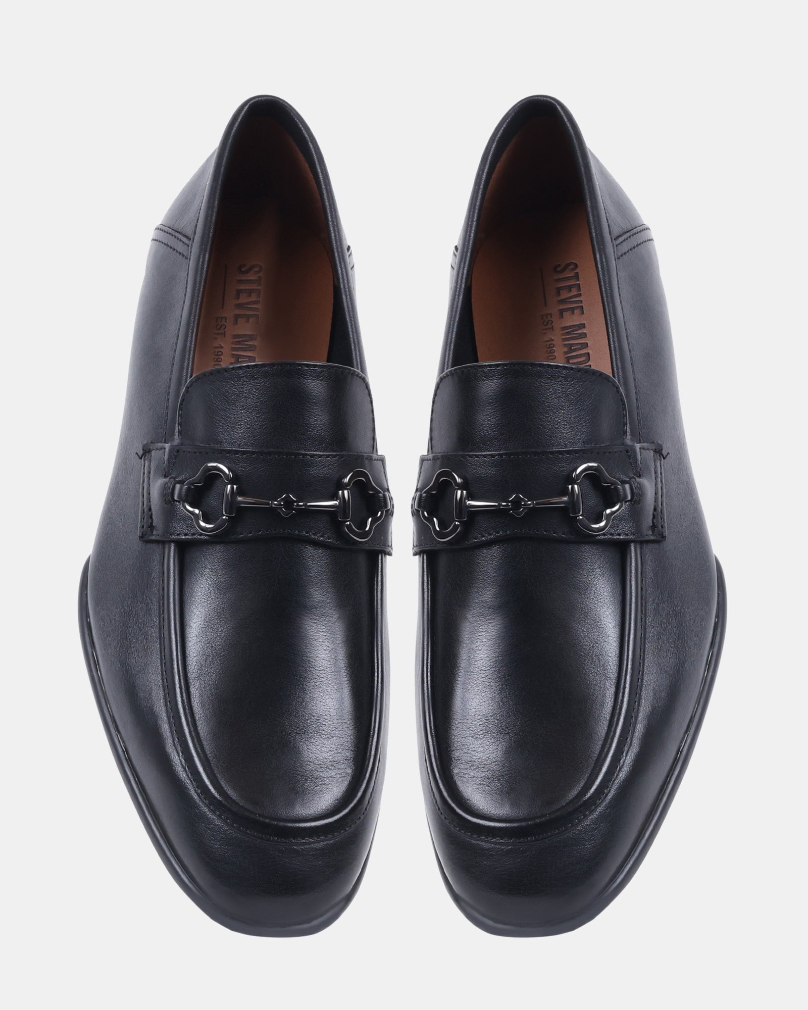 SWAZZEY BLACK LEATHER - Men's Shoes - Steve Madden Canada - view 4