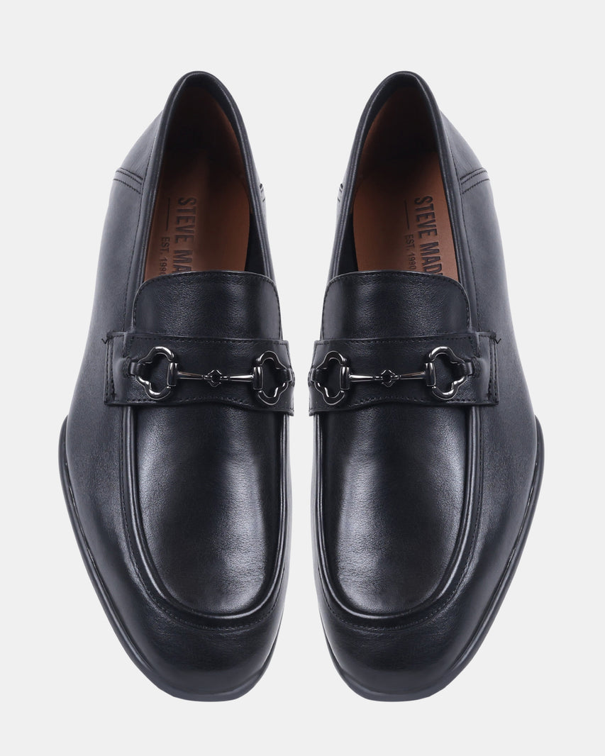 SWAZZEY BLACK LEATHER - Men's Shoes - Steve Madden Canada - view 4