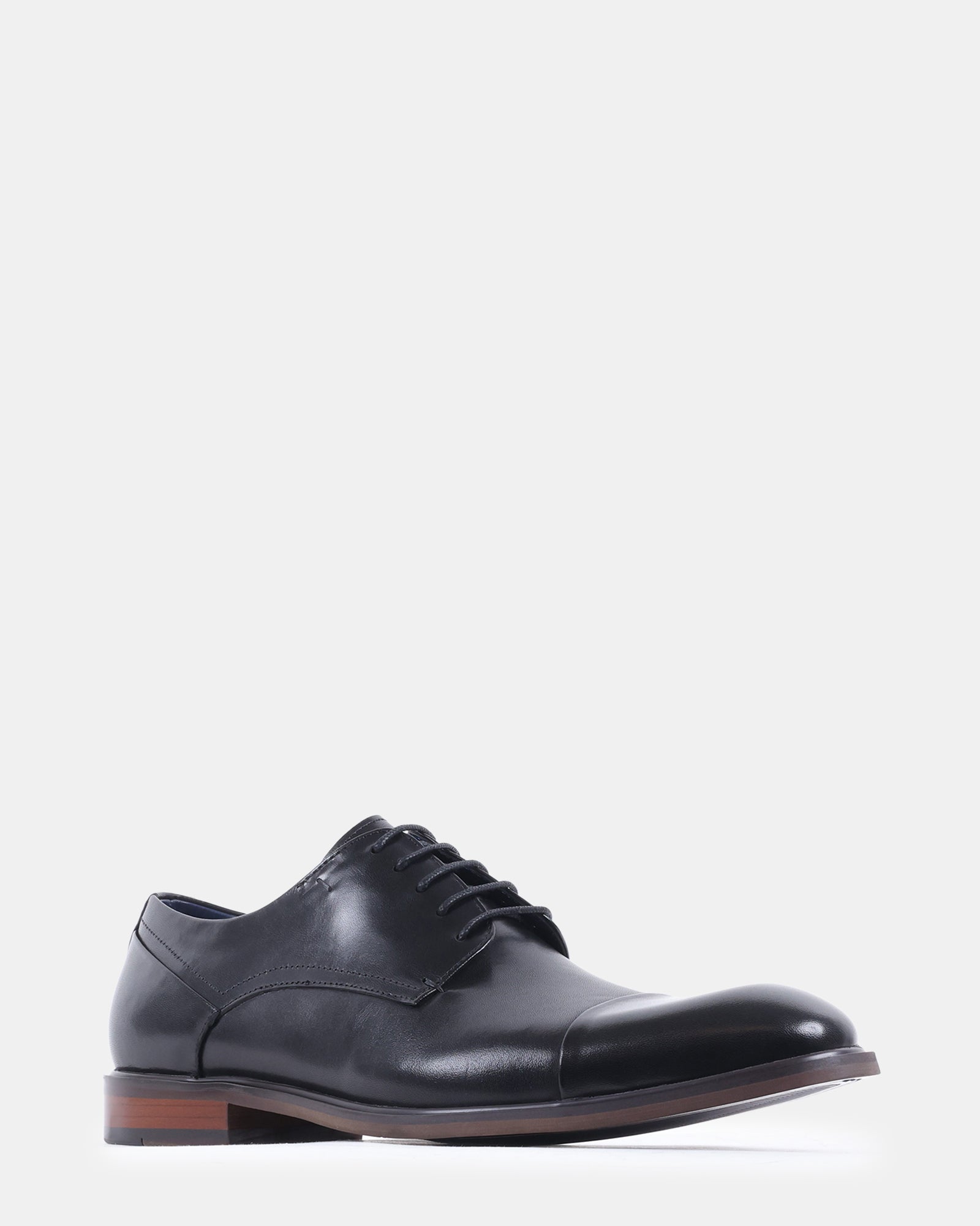 VANDER BLACK LEATHER - Men's Shoes - Steve Madden Canada - view 2