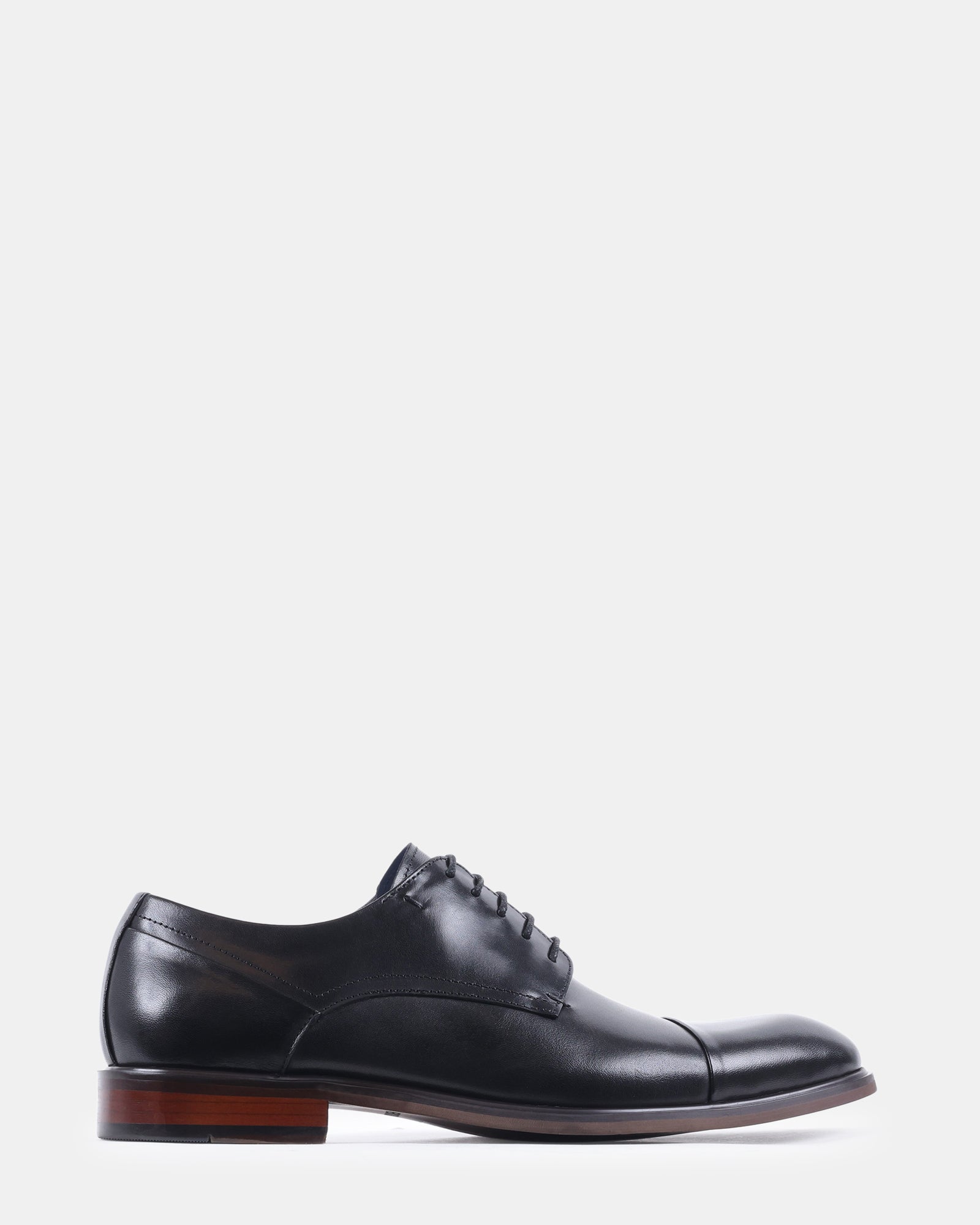 VANDER BLACK LEATHER - Men's Shoes - Steve Madden Canada