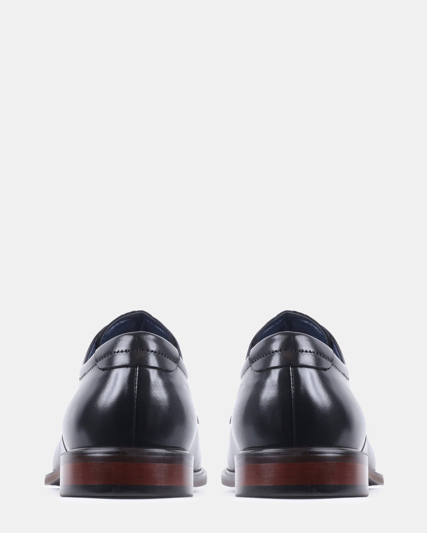 VICTOR BLACK LEATHER - Men's Shoes - Steve Madden Canada - view 5