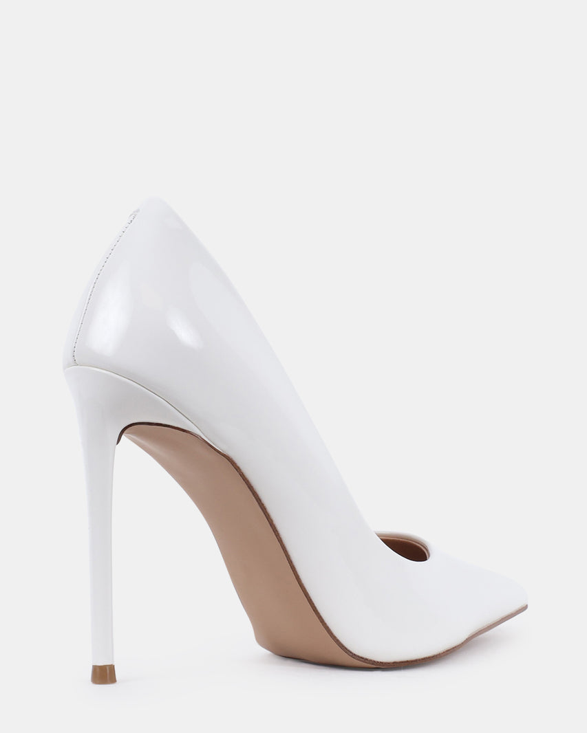 VIDA WHITE PATENT - Women's Shoes - Steve Madden Canada - view 6