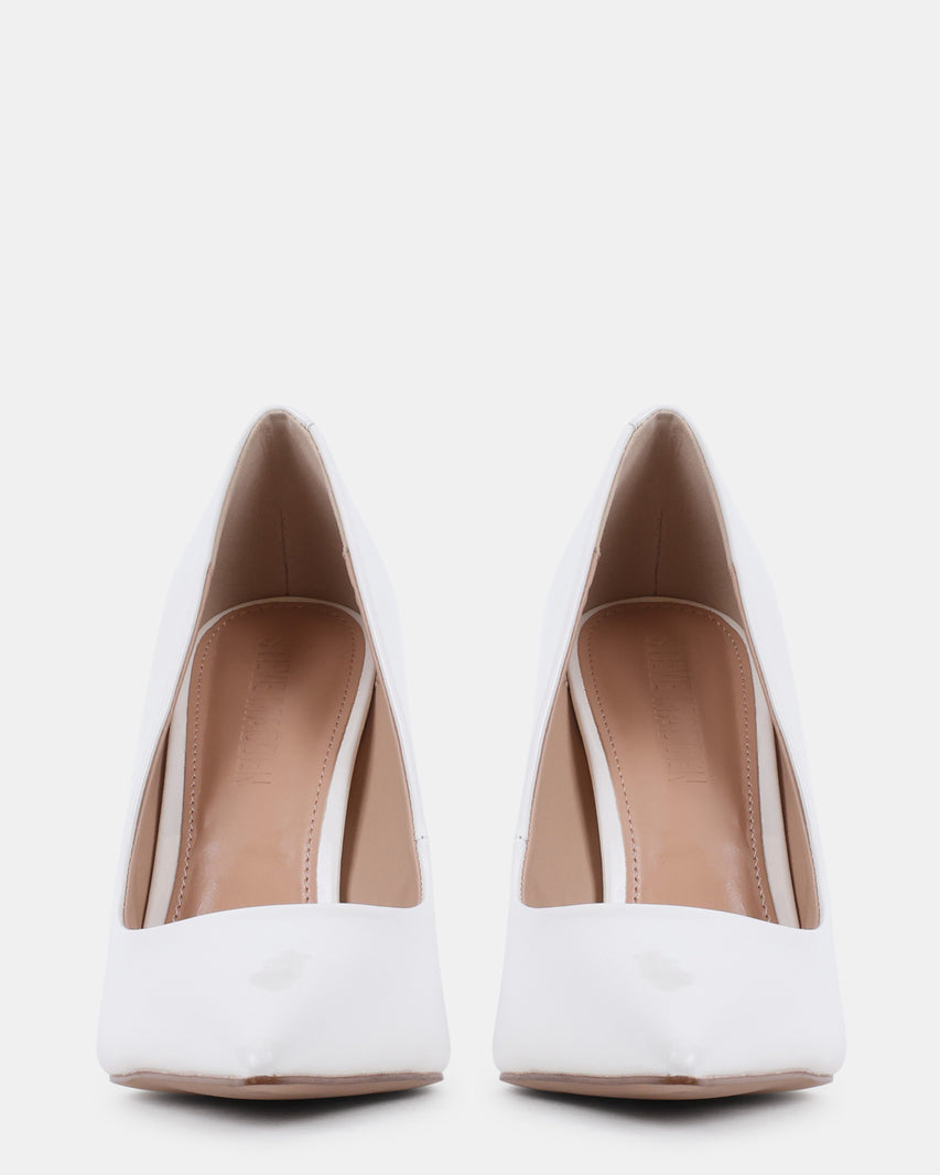 VIDA WHITE PATENT - Women's Shoes - Steve Madden Canada - view 3