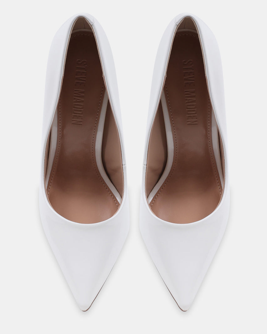 VIDA WHITE PATENT - Women's Shoes - Steve Madden Canada - view 4