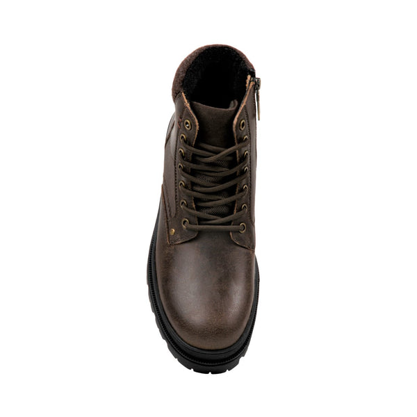 BROOKS BROWN LEATHER - Men's Shoes - Steve Madden Canada