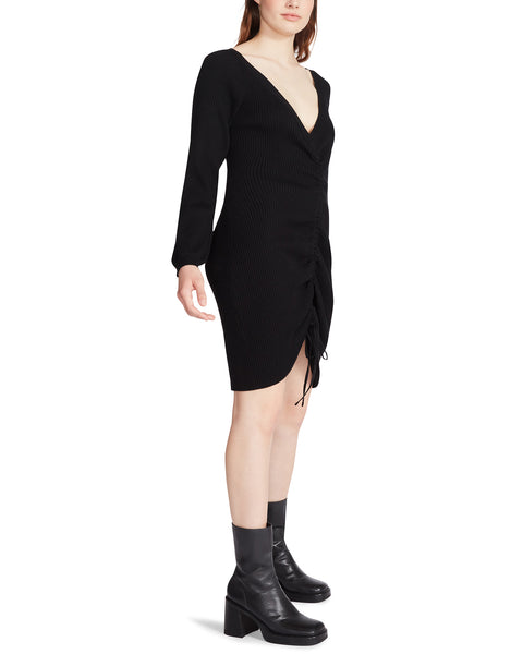 SOPHIE DRESS BLACK - Clothing - Steve Madden Canada