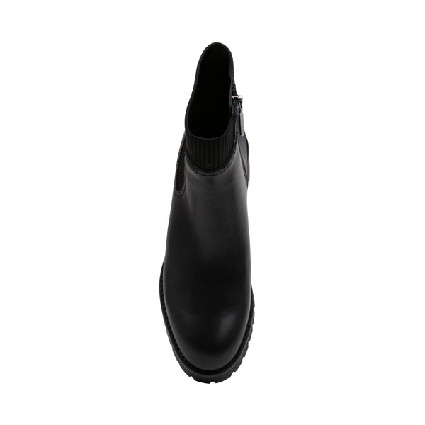 DELTA BLACK LEATHER - Shoes - Steve Madden Canada