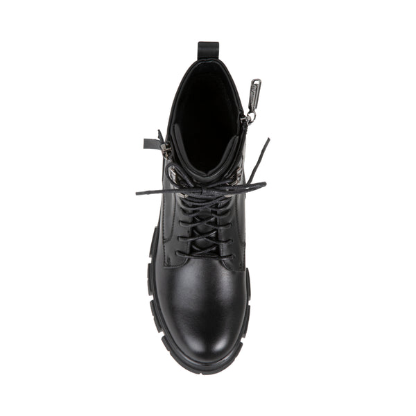 PRIYA BLACK LEATHER - Shoes - Steve Madden Canada