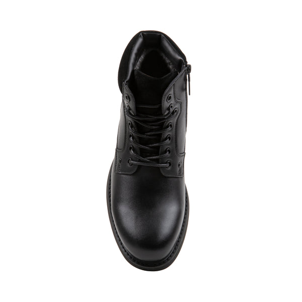 DAWNN BLACK LEATHER - Shoes - Steve Madden Canada