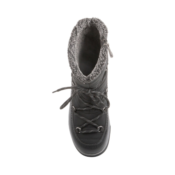 FORTUNE Black Leather Ankle Boots | Women's Designer Boots – Steve ...