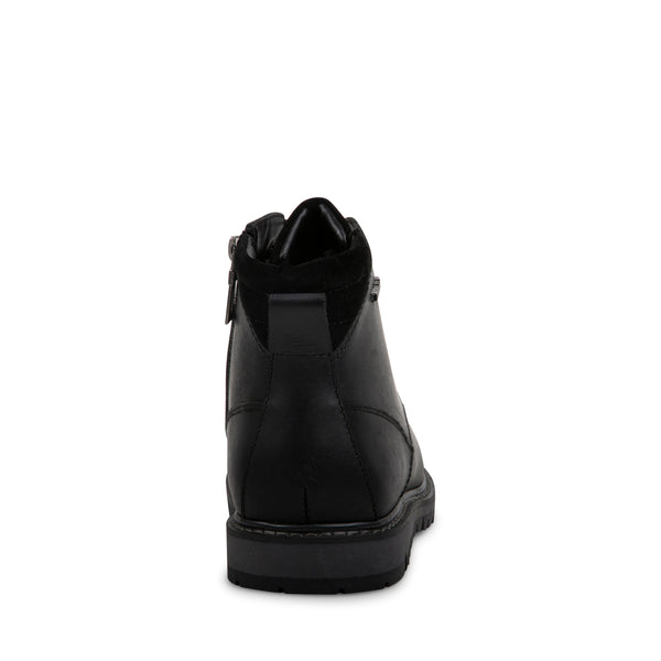 TODDE BLACK LEATHER - Shoes - Steve Madden Canada