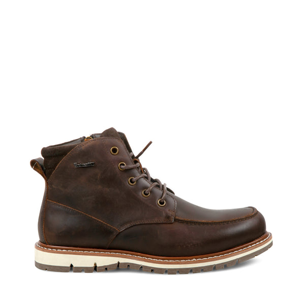 TODDE BROWN LEATHER - Shoes - Steve Madden Canada