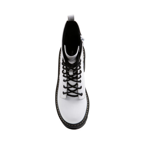 LION WHITE LEATHER - Shoes - Steve Madden Canada
