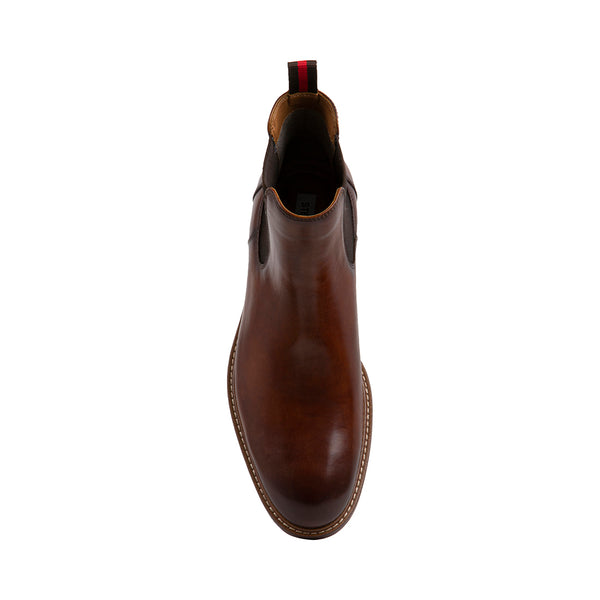 CHASE Tan Leather Men's Boots | Men's Designer Boots – Steve Madden Canada