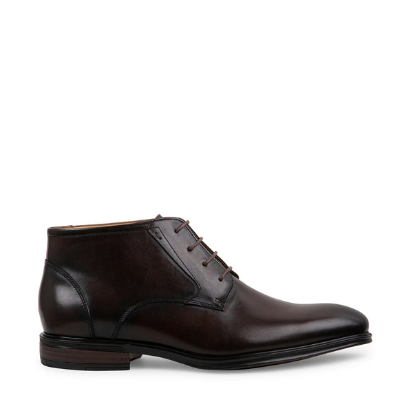 DEVRIES BROWN LEATHER - Shoes - Steve Madden Canada