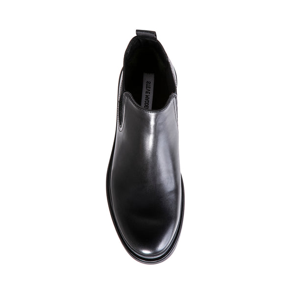 GENIUSS BLACK LEATHER - Shoes - Steve Madden Canada
