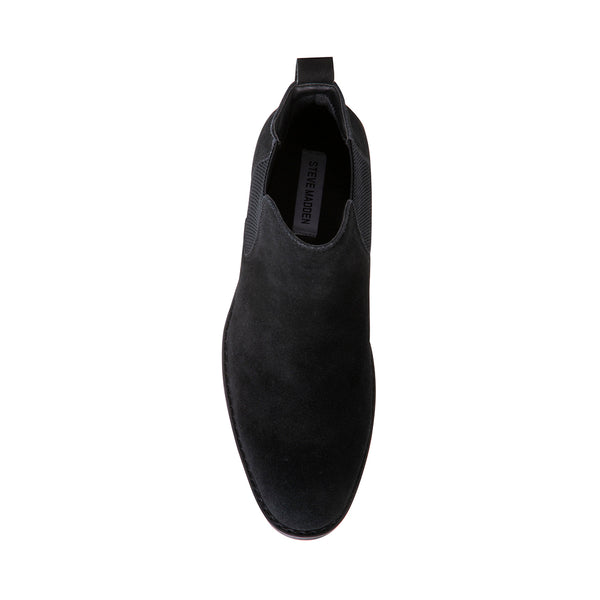 LINUS BLACK SUEDE - Men's Shoes - Steve Madden Canada