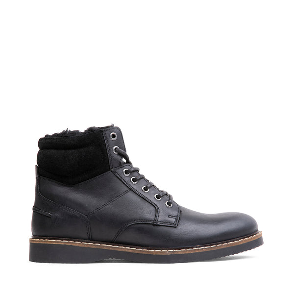 ORLYYF BLACK LEATHER - Shoes - Steve Madden Canada