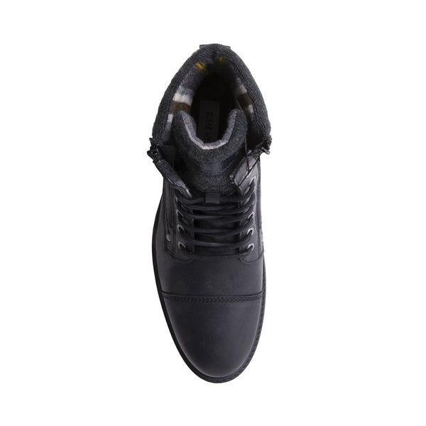 UMMFREYY BLACK LEATHER - Shoes - Steve Madden Canada