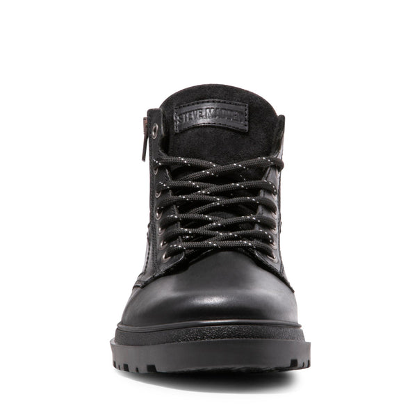 UTURN BLACK LEATHER - Shoes - Steve Madden Canada