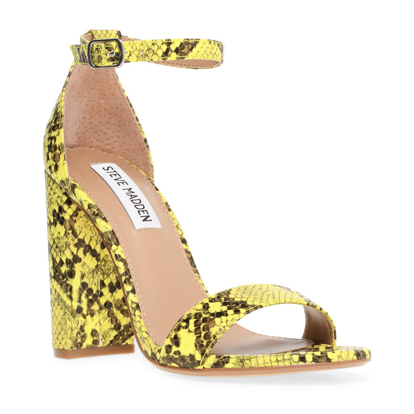 CARRSON YELLOW EXOTIC - Shoes - Steve Madden Canada