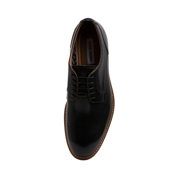 CHIDMORE BLACK LEATHER - Shoes - Steve Madden Canada