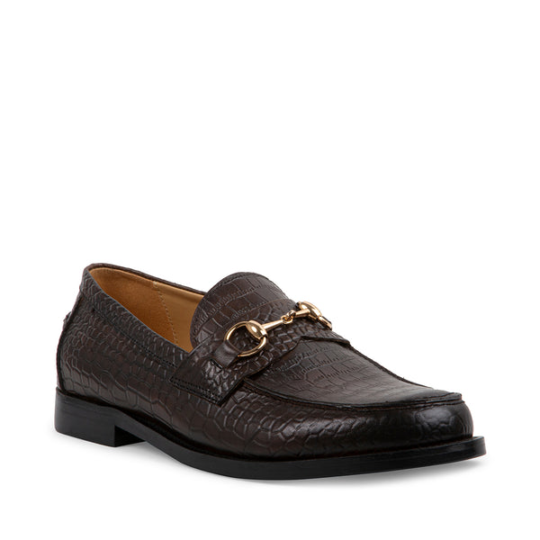 DARKO BROWN LEATHER - Shoes - Steve Madden Canada