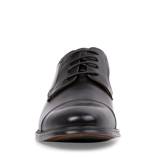 DAVION BLACK LEATHER - Shoes - Steve Madden Canada