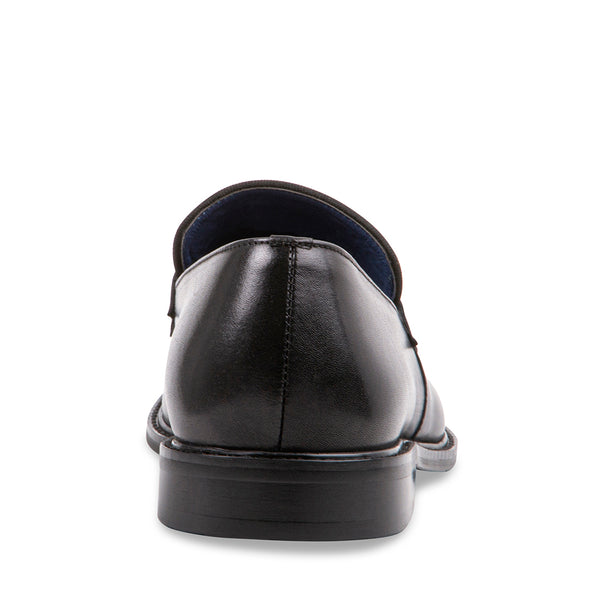 EXACT Black Leather Men's Dress Shoes | Men's Designer Dress Shoes ...