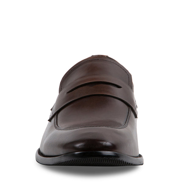 JARRING BROWN LEATHER - Shoes - Steve Madden Canada