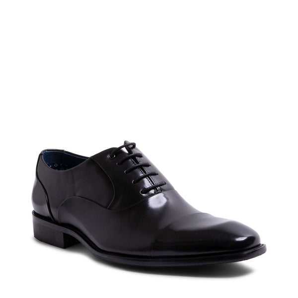 JOAQUIN BLACK LEATHER - Shoes - Steve Madden Canada