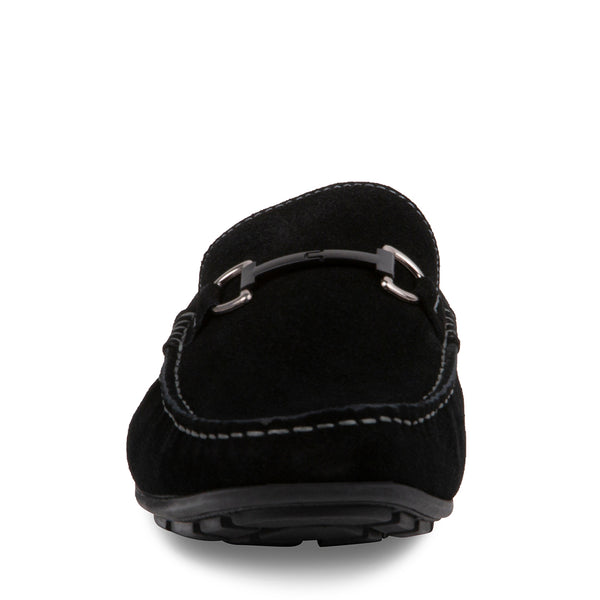 MAURIE Black Suede Men's Casual Shoes | Men's Designer Shoes – Steve ...