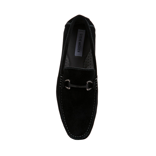 MAURIE Black Suede Men's Casual Shoes | Men's Designer Shoes – Steve ...