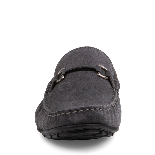 MAURIE Grey Suede Men's Casual Shoes | Men's Designer Shoes – Steve ...