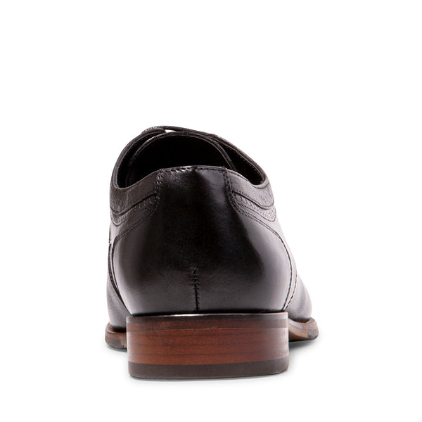 MILTON BLACK LEATHER - Shoes - Steve Madden Canada
