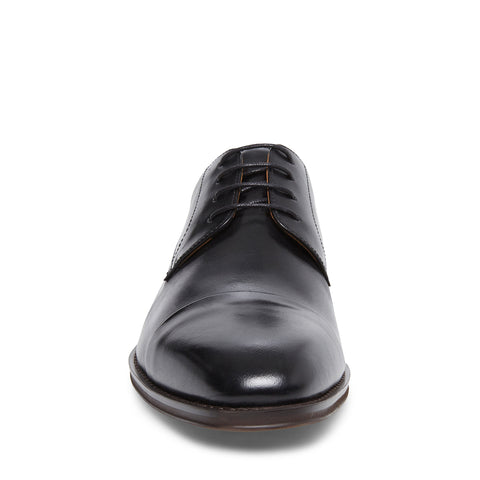 PLOT Black Leather Men's Dress Shoes
