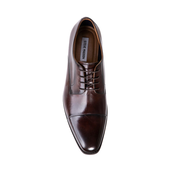 PLOT BROWN LEATHER - Men's Shoes - Steve Madden Canada