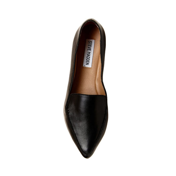 FEATHER BLACK LEATHER - Shoes - Steve Madden Canada