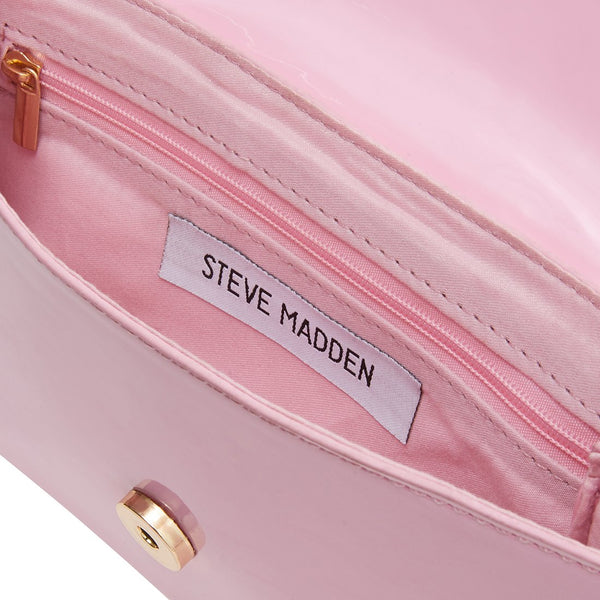BWORLDLY PINK PATENT - Handbags - Steve Madden Canada
