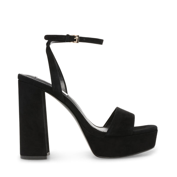 LESSA BLACK SUEDE - Shoes - Steve Madden Canada