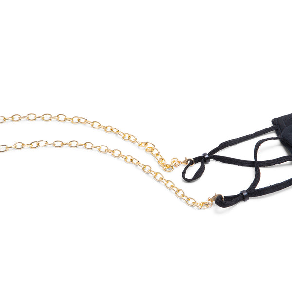 MASK CHAIN GOLD - Accessories - Steve Madden Canada