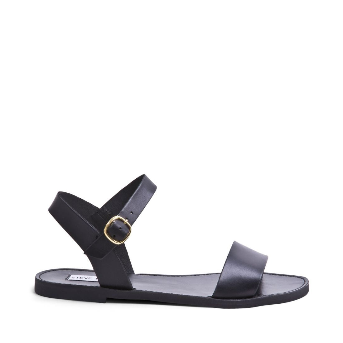DONDDI-M Black Leather Women's Sandals | Women's Designer Sandals ...
