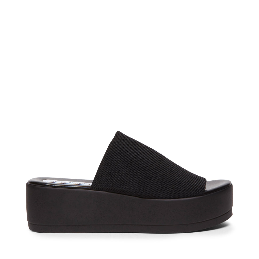 SLINKY Black Platform Slide Sandals | Women's Designer Sandals
