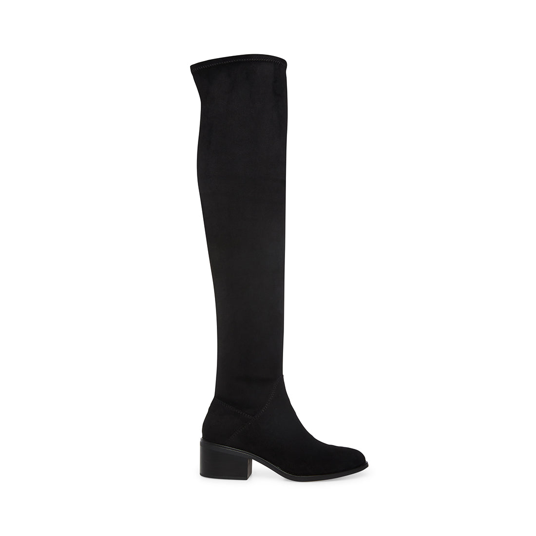 AGGIE Black Over The Knee Boots | Women's Designer Boots – Steve Madden  Canada