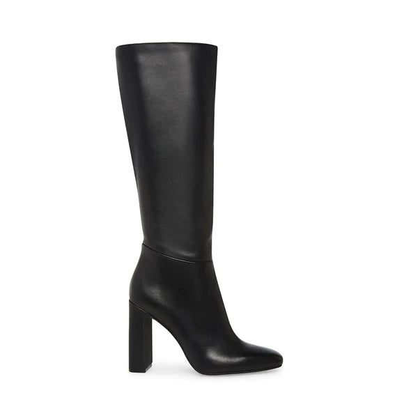 ALLYYY BLACK LEATHER - Women's Shoes - Steve Madden Canada