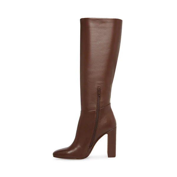 ALLYYY BROWN LEATHER - Women's Shoes - Steve Madden Canada - view 3