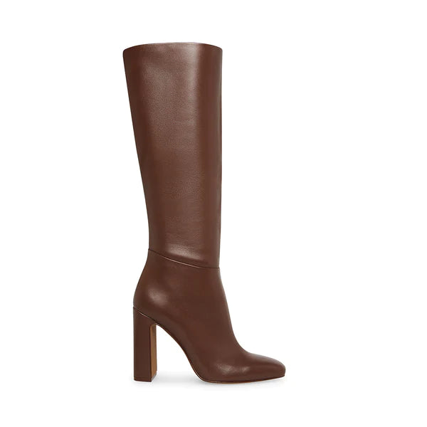 ALLYYY BROWN LEATHER - Women's Shoes - Steve Madden Canada