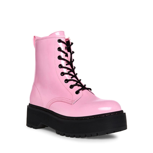 BETTYY Pink Platform Booties | Women's Designer Booties – Steve Madden ...